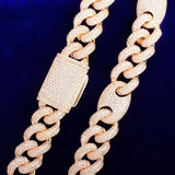 18mm Miami Cuban Bracelet Chain