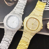 ICE Out Bling Diamond Watch Set for Men