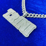 Personalized Pendant Baguette Fashion Jewelry