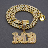 Customized Name Necklace Cuban  Chain