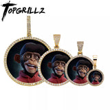 TOPGRILLZ Oversize T shirt  Necklace For Digital art