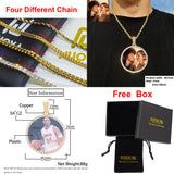 Custom Picture Necklace For Men