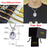 Custom Picture Necklace For Men