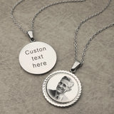 Custom Photo Necklace Women Personalized Jewelry Customized Any Picture Pendant Lover Gift Memorial Necklace mother's day gifts