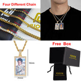 Custom Picture Necklace For Men