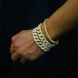 Iced Out 8mm Bracelet New Fashion Delicate l