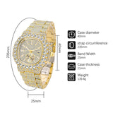 Stylish Quartz Watches For Male Square Double Dial