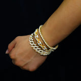 Iced Out 8mm Bracelet New Fashion Delicate l