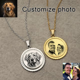 Custom Photo Necklace Women Personalized Jewelry Customized Any Picture Pendant Lover Gift Memorial Necklace mother's day gifts