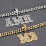 Customized Name Necklace Cuban  Chain